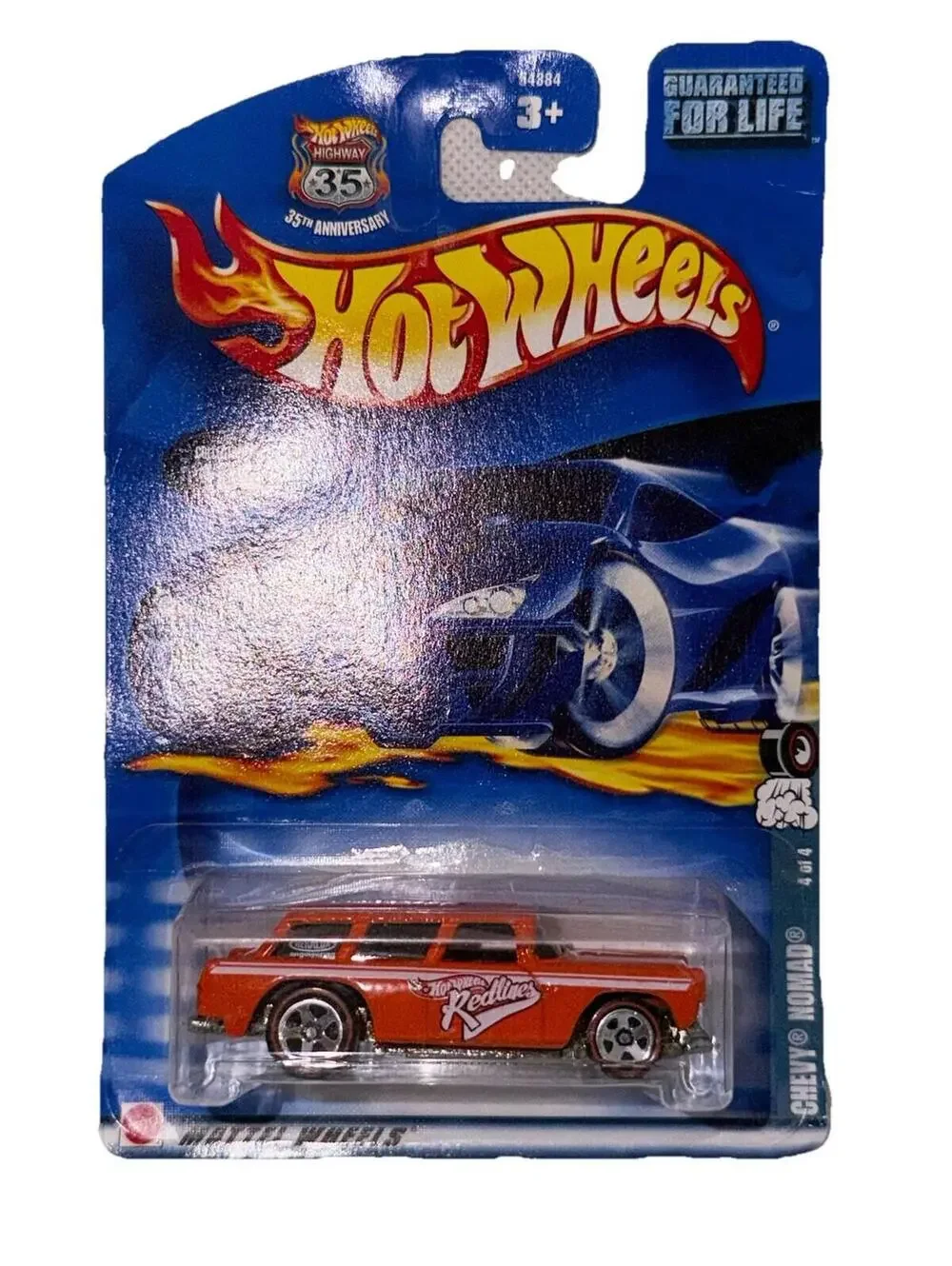 Hot Wheels Red Line Series Chevy Nomad in Orange 5SP #106 4/4